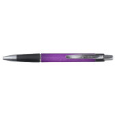 Gepersonaliseerde naam Paarse Glitter Pen (Achterkant)