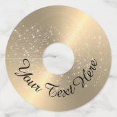 Gepersonaliseerde Naam Papier Wijnglas Labels (Achterkant)