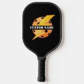 Gepersonaliseerde naam Pickleball Player Monogram Paddle (Achterkant)