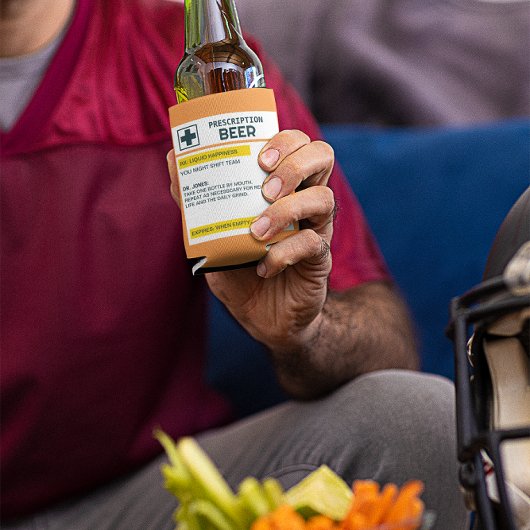 Gepersonaliseerde naam Prescription Bier Blikjeskoeler