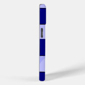 Gepersonaliseerde naam Rugby Jersey Blue Hoops Case-Mate iPhone Case (Achterkant / Rechts)