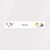 Gepersonaliseerde naam Schoolwaterdichte Etiketten Labels (Design 2)