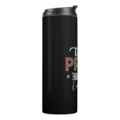 Gepersonaliseerde Naam Team Pre-K Pre-School Leraa Thermosbeker (Gedraaid links)