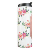 gepersonaliseerde naam thermosbeker (Gedraaid links)