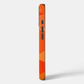 Gepersonaliseerde naam Vibrant Helder Rood Sinaasa Case-Mate iPhone Case (Achterkant / Links)