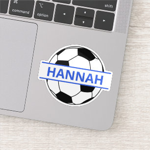 Gepersonaliseerde naam Voetbal, Football Custom Sticker