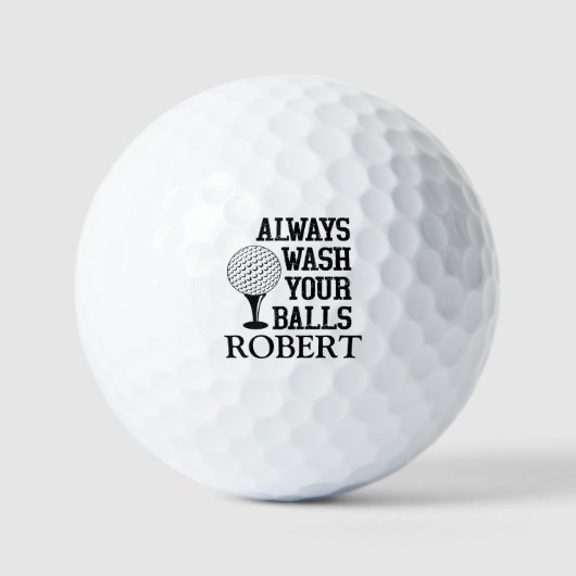 Gepersonaliseerde naam was altijd je ballen grappi (Voorkant)