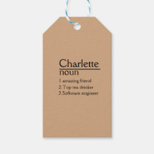 Gepersonaliseerde naamdefinitie