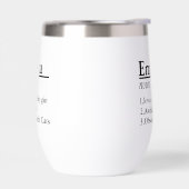 Gepersonaliseerde naamdefinitie zwart (Links)