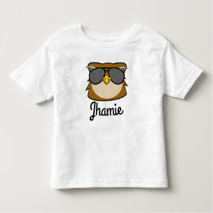 Gepersonaliseerde nachtuil kinder shirts