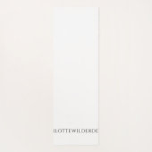 Gepersonaliseerde Natuur Yogamat (Achterkant)