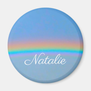 Gepersonaliseerde natuurlijke regenboog magneet
