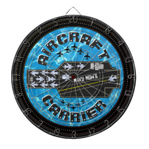 Gepersonaliseerde Navy Now's Vliegtuig Carrier Str Dartbord