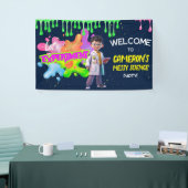Gepersonaliseerde Neon Science STEM Experiment Par Spandoek (Beurs)