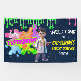 Gepersonaliseerde Neon Science STEM Experiment Par Spandoek