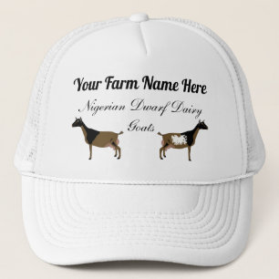 Gepersonaliseerde Nigeriaanse Dwarf Dairy Goat Trucker Pet