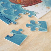 Gepersonaliseerde Noah's Ark Puzzle Legpuzzel (Zijkant)