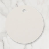 Gepersonaliseerde  North Pole Express Gift Labels (Achterkant)