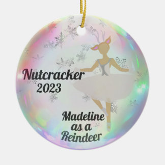 Gepersonaliseerde Notenkraker Ornament - Rendieren