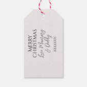 Gepersonaliseerde Notenkraker Theme Gift Labels Cadeaulabel (Achterkant)