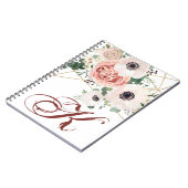 Gepersonaliseerde notitieboek Geometric Garden Roo (Linkerzijde)