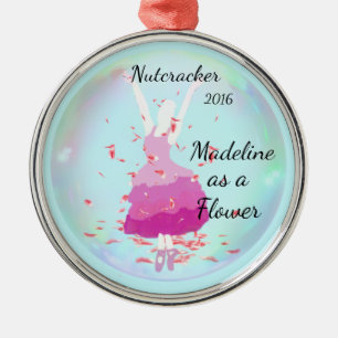 Gepersonaliseerde Nutcracker Ornament - Bloem