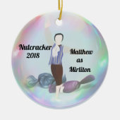 Gepersonaliseerde Nutcracker Ornament - Boy Mirlit (Voorkant)