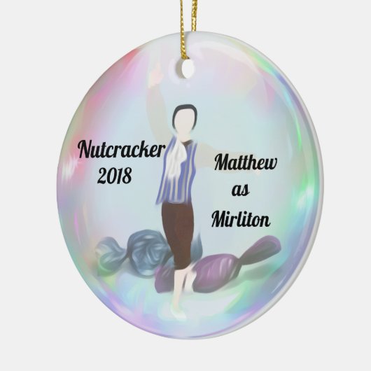 Gepersonaliseerde Nutcracker Ornament - Boy Mirlit (Links)