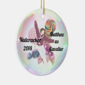 Gepersonaliseerde Nutcracker Ornament - Cavalier (Rechts)