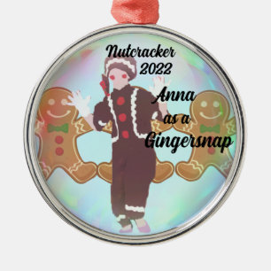 Gepersonaliseerde Nutcracker Ornament - Gingersnap