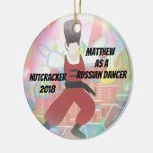 Gepersonaliseerde Nutcracker Ornament - Male Trepa (Links)