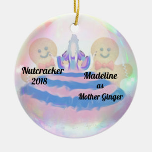 Gepersonaliseerde Nutcracker Ornament - Moeder Gin