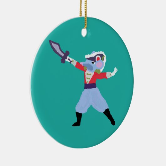 Gepersonaliseerde Nutcracker Ornament - Rat King (Rechts)