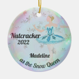 Gepersonaliseerde Nutcracker Ornament - Sneeuwkoni