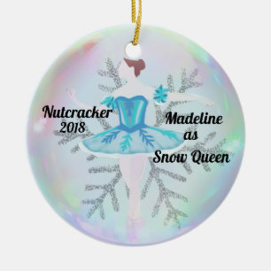 Gepersonaliseerde Nutcracker Ornament - Sneeuwkoni