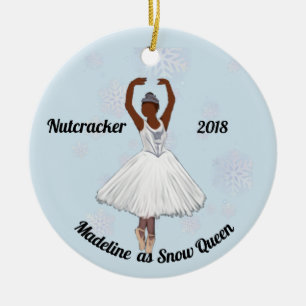 Gepersonaliseerde Nutcracker Ornament - Sneeuwkoni