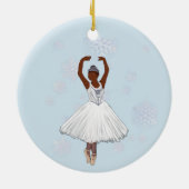 Gepersonaliseerde Nutcracker Ornament - Sneeuwkoni (Achterkant)