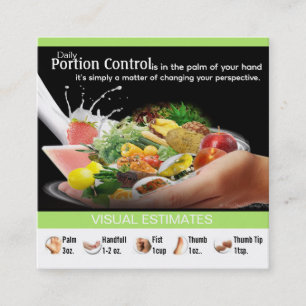 Gepersonaliseerde Nutrition Coaching Visitekaartje
