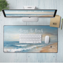 Gepersonaliseerde Ocean Beach Vakantie Scene