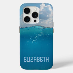 Gepersonaliseerde Ocean Photo iPhone 15 Pro Hoesje