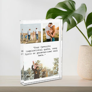 Gepersonaliseerde offerte 3 Fotocollage Fotoblok