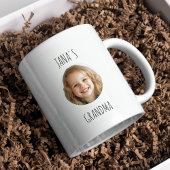 Gepersonaliseerde oma cadeau | Aangepast kleinkind Koffiemok