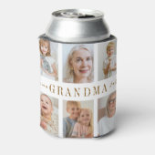 Gepersonaliseerde oma Koelbox | Aangepaste foto's Blikjeskoeler (Blikje Achterkant)