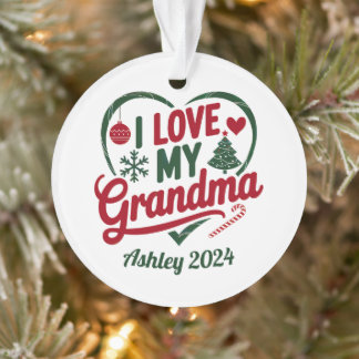 Gepersonaliseerde oma, Nana, Gigi, GMA, Aangepast Ornament
