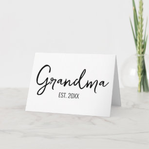 Gepersonaliseerde Oma Opgericht Oma Dag Kaart