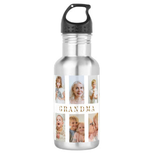 Gepersonaliseerde oma waterfles Aangepaste foto'