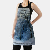 Gepersonaliseerde Oma's Winter Wonderland Schort (Insitu)