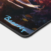Gepersonaliseerde Onderwater Coral Reef Desk Mat (Hoek)