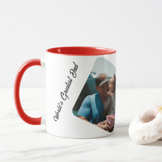 Gepersonaliseerde One of a Kind Familiefotocollage Mok