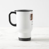 Gepersonaliseerde opa | 2 kleinkinderen foto cadea reisbeker (Links)